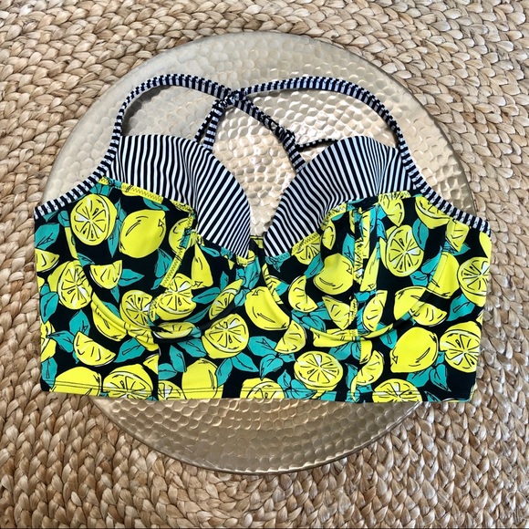 Torrid | Striped& Lemon Bikini - Picture 5 of 11